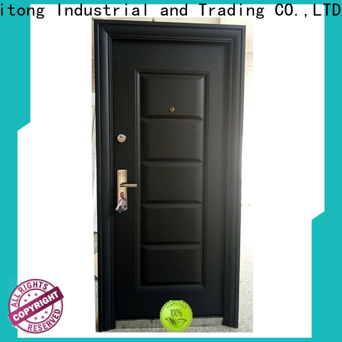 custom oak wood door design for home | Fulitong