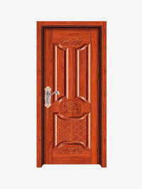 High quality MDF Swing Wood Door popular wooden room door H003
