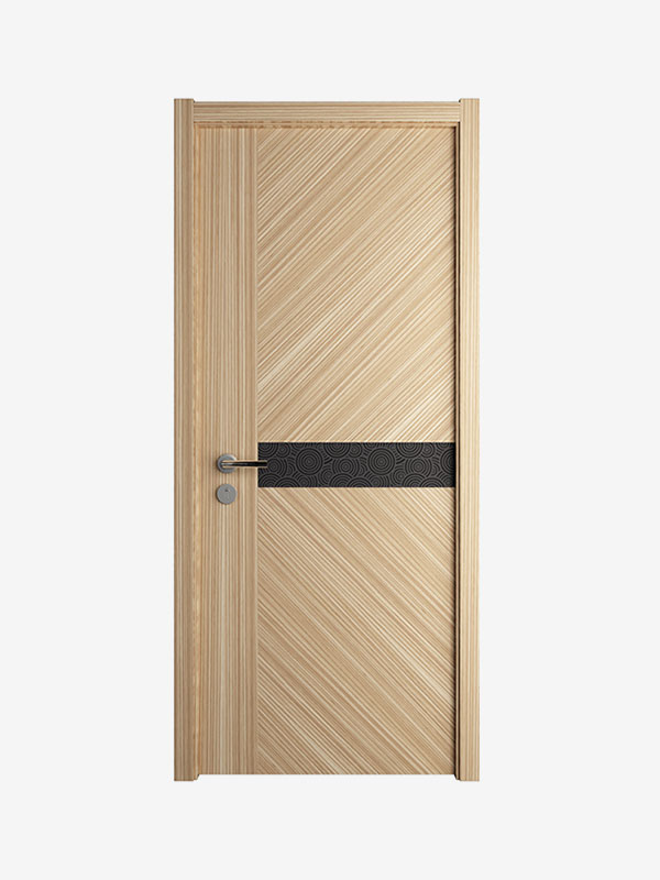 High quality WPC wooden interior popular doors at room  H004