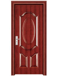 Hot Sale Interior Brown Melamine Wood Door